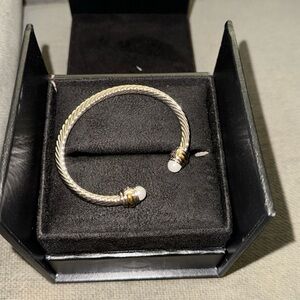 David Yurman Classic Cable Bracelet Pearl 7mm